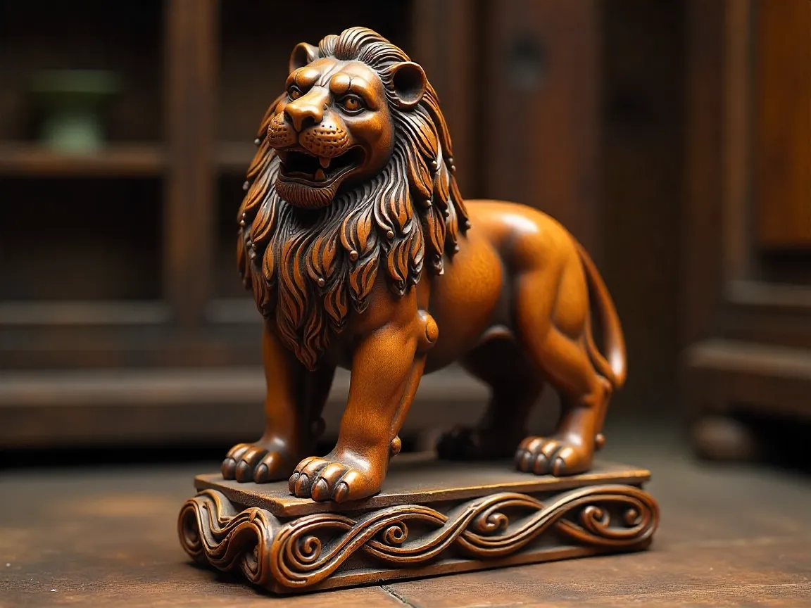 Escultura de Madera Tallada